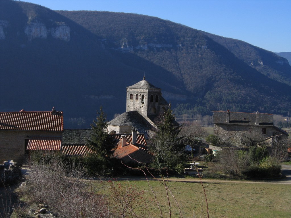 Eglise romane gorges du Tarn