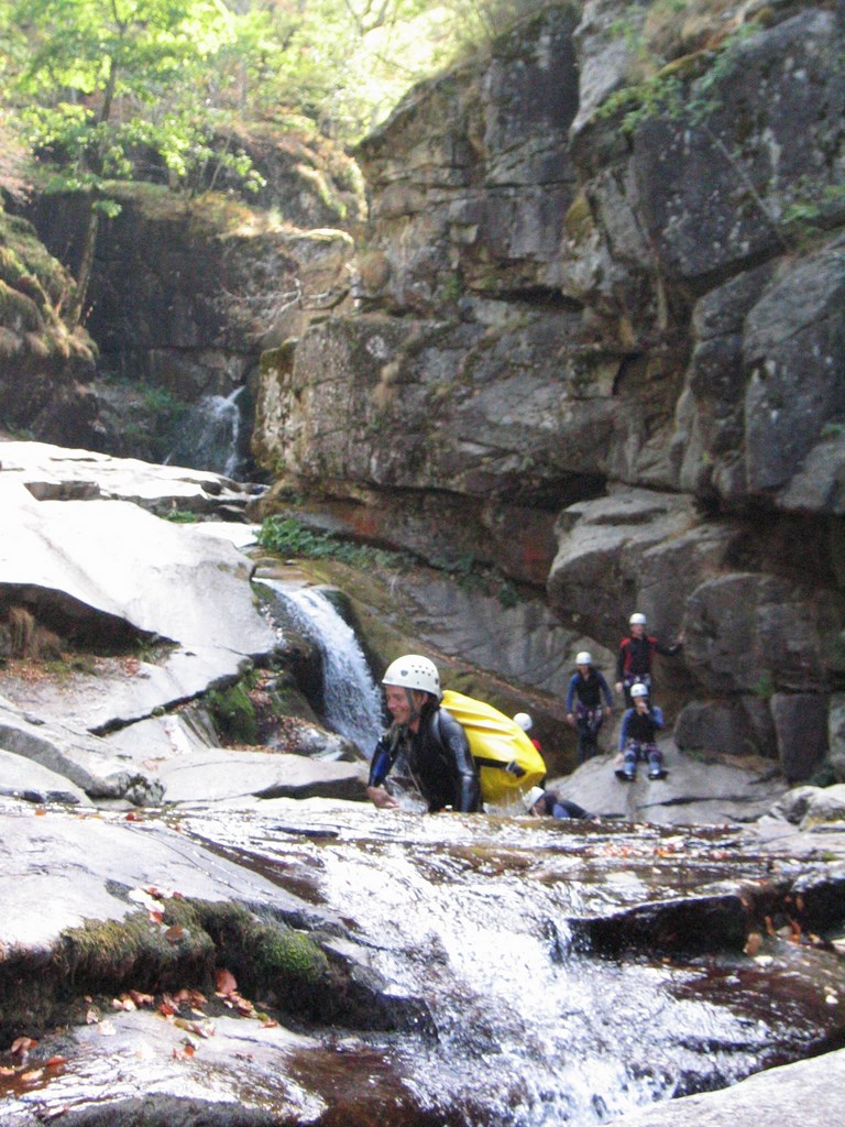 Canyoning Gorges de Tapoul, Cevennen
